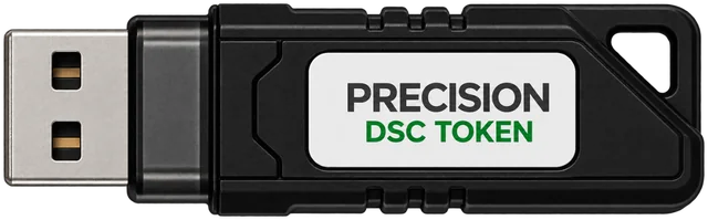 Precision InnaIT DSC token front view