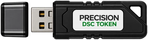 Precision InnaIT DSC token with cap removed