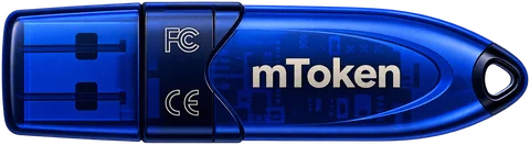 mToken DSC token side view